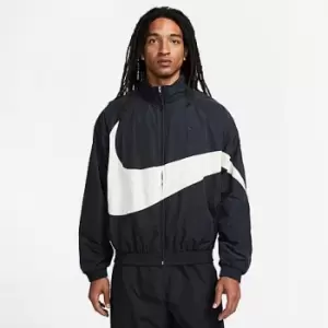 Image of Mens Nike Swoosh Woven Full-Zip Jacket