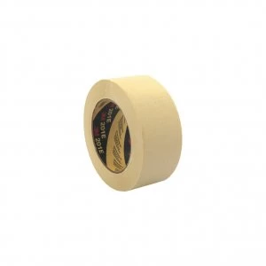Image of 3M 201E Premium Cream General Purpose Masking Tape 48mm x 50m