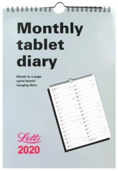 Image of Letts Monthly Tablet Calendar 2021 21-TMT