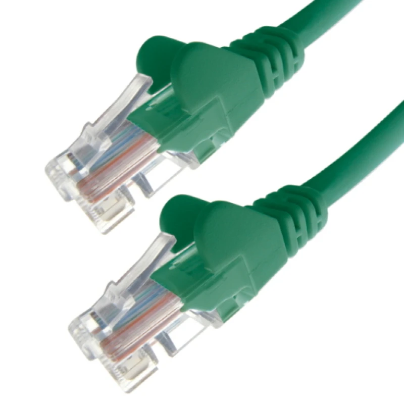 Image of Connekt Gear 7m RJ45 CAT6 UTP Stranded Flush Moulded LS0H Network Cable - 24AWG - Green