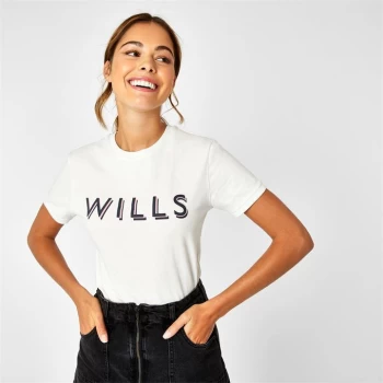 Image of Jack Wills Coffield Modern Ringer T-Shirt - White