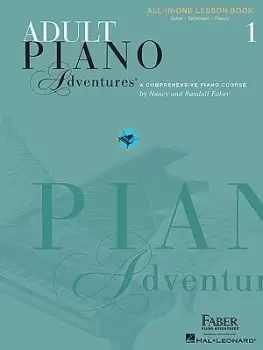 Image of Adult Piano Adventures All-in-One Book 1 by Nancy Faber