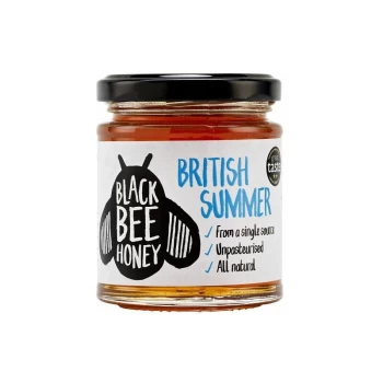 Image of British Summer Honey - 227g - 701629 - Black Bee Honey
