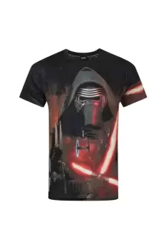 Image of Force Awakens Kylo Ren Lightsabre Sublimation T-Shirt