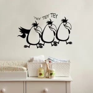 Image of KBS-150 Black Decorative Wall Sticker