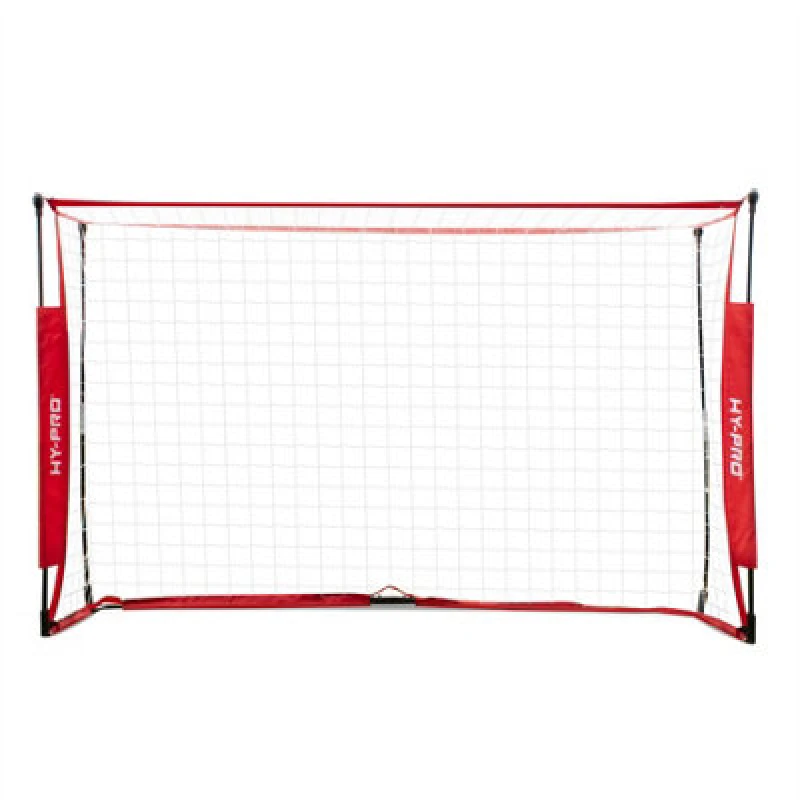 Image of Hy-pro 8ft x 5ft Box Football Goal Red
