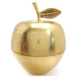 Image of Apple Trinket Pot - Shiny Brass