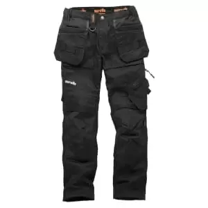 Image of Scruffs Womens Trade Flex Holster Trouser Black - Size 12