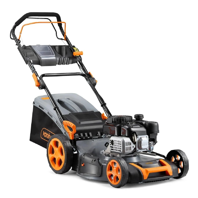 Image of VonHaus 171cc Petrol Lawn Mower Orange unisex 172cc