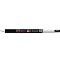 Image of Uni Posca Marker Pen Ultra Fine PC-1MR 0.7mm, white