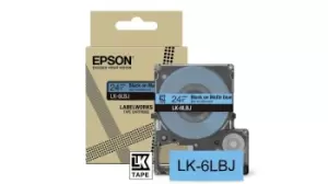 Image of Epson LK-6LBJ Black, Blue