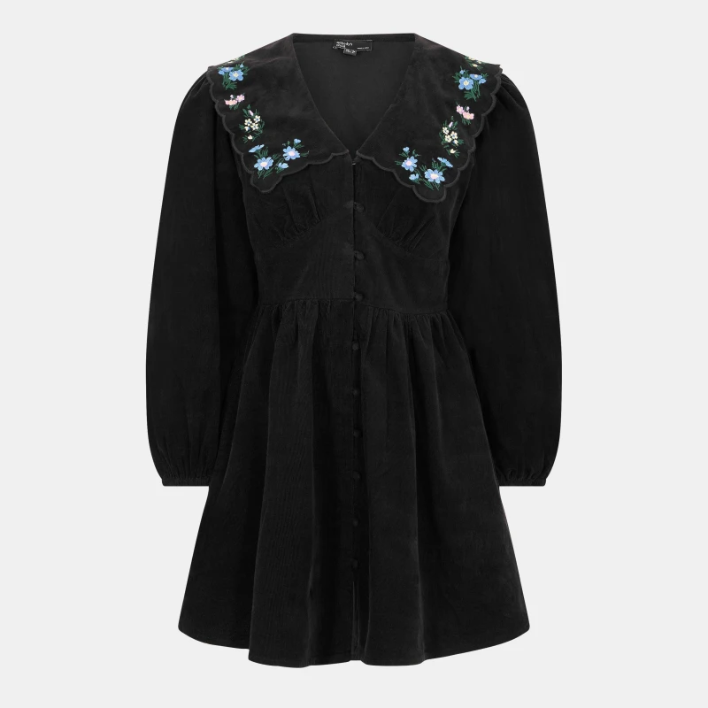 Image of Nobodys Child Birdie Mini Dress Black female 16 (XL)