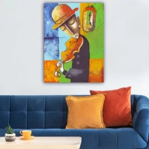 Image of 5255860_70100 Multicolor Decorative Canvas Painting