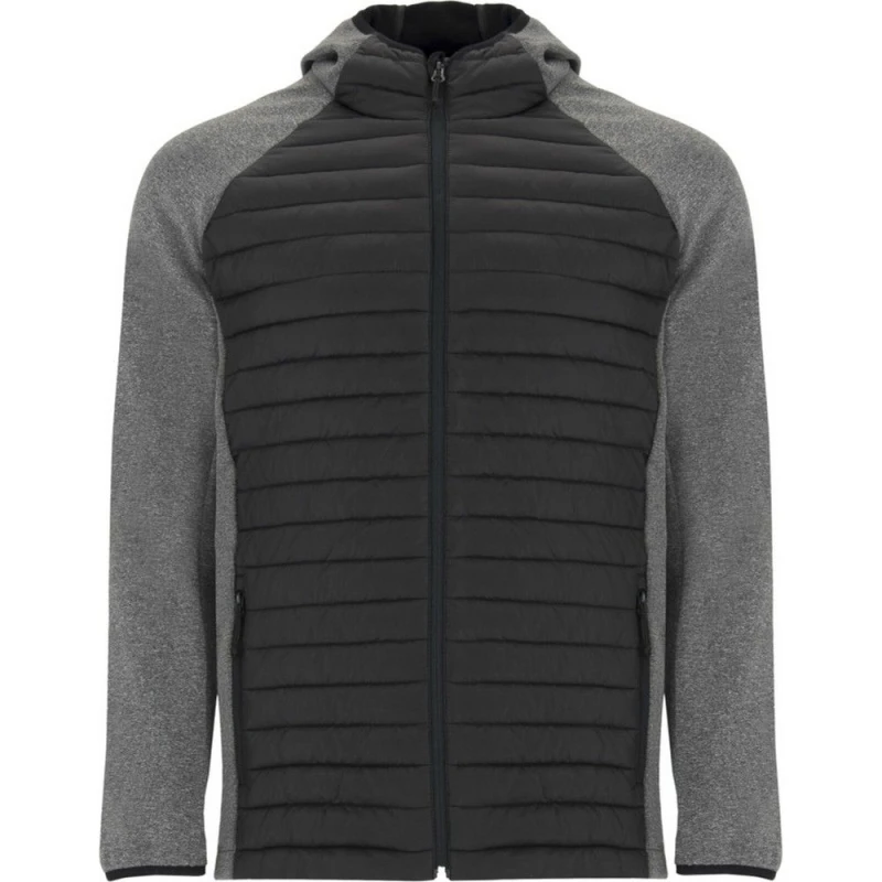 Image of ROLY ROLY Men Minsk Insulated Padded Jacket in True Black Size: Small True Black S Male 5063470511372