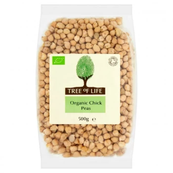 Image of Tree of Life Organic Chick Peas - 500g x 6