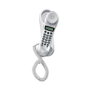 Image of Binatone TREND3 Wall Mountable Corded Phone in Silver