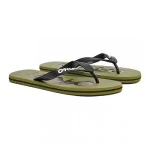 Image of Oakley COLLEGE FLIP FLOP - NEW DARK BRUSH - UK10