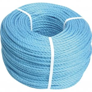Image of Faithfull Blue Poly Rope 6mm 30m