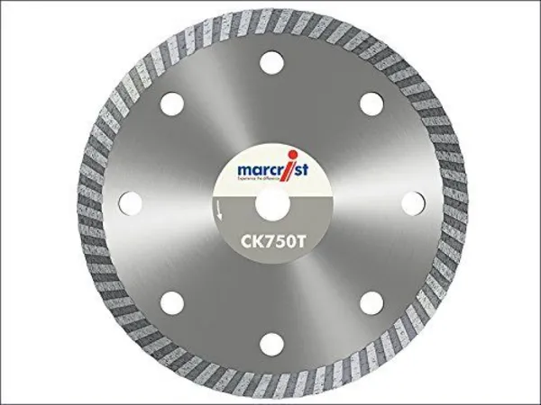 Image of Marcrist CK750T Ultra Thin Turbo Tile Diamond Cutting Disc 1831.1230.25 Diameter: 230mm