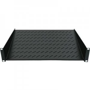Image of Intellinet 712491 19" Server rack cabinet shelf 1 U Fixed Suitable for (cabinet depths): > 450 mm Black