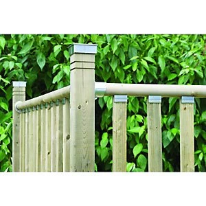 Image of Axxys Dek Double Fluted Spindle 57 x 17 x 887mm