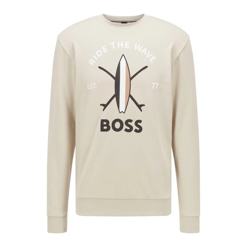 Image of Boss Savin Sweatshirt Beige male XL