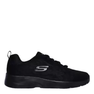 Image of Skechers Dynamight 2.0 Homespun Ladies Trainers - Black