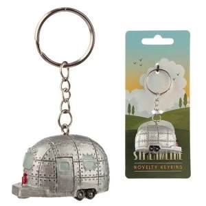 Image of Streamline Silver Caravan Keyring