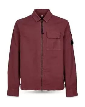 Image of C.p. Company Infinity Slim Fit Long Sleeve Gabardine Shirt Jacket