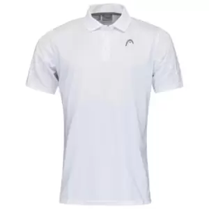 Image of Head CLUB Tech Polo Shirt - White