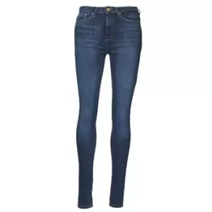 Image of Only ONLPAOLA womens Skinny Jeans in Blue - Sizes EU XS / 32,EU S / 32,EU M / 32,EU L / 32,EU XL / 32,UK 6 / 8,UK 8 / 10,UK 10 / 12,UK 12 / 14,EU XL /