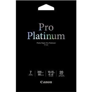 Image of Canon PT 101 Pro Platinum Photo Paper 4x6 20 sheets