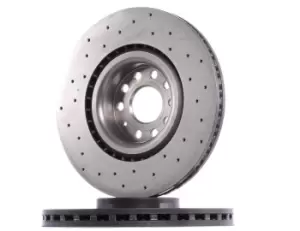 Image of BREMBO Brake disc VW,AUDI,SKODA 09.C892.1X 1K0615301AB,1K0615301M,1K0615301AB Brake rotor,Brake discs,Brake rotors 1K0615301M,1K0615301AB,1K0615301M