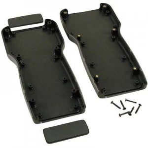 Image of Hammond Electronics 1553TBK Hand-held casing 210 x 100 x 32 Acrylonitrile butadiene styrene Black