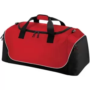 Image of Teamwear Jumbo Kit Duffle Bag - 110 Litres (One Size) (Classic Red/Black/White) - Quadra