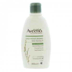 Image of Aveeno Daily Moisturising Body Cleansing Oil 300ml