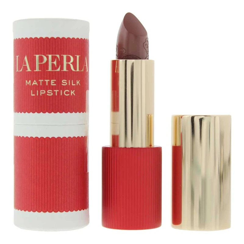 Image of La Perla Matte Silk 111 Auburn Red Lipstick 3.5g