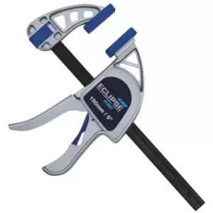 Image of Eclipse Heavy Duty One Handed Bar Clamp 150mm/6'' - N/A