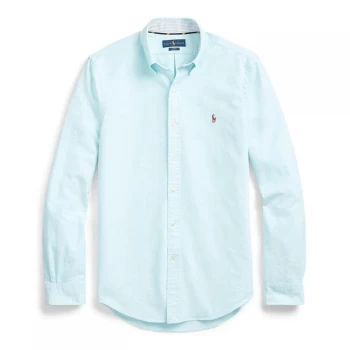 Image of Polo Ralph Lauren Oxford Shirt - Aegean Blue