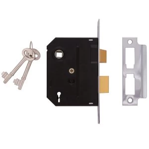 Image of Union 2295 2 Lever Mortice Sashlock Polished Brass 63mm 2.5" Visi