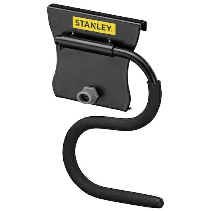 Image of Stanley Track Wall System Curved Pivot Hook Steel STST82605-1 Ladders & Storage > Shelving System