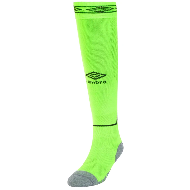 Image of Umbro Umbro Men Diamond Football Socks in Bright Green Size: large Bright Green L Male 5063107684967