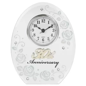 Image of Mirror Anniversary Clock 30th