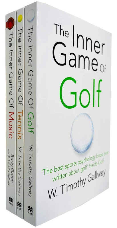 Image of W Timothy Gallwey 3 Books Collection Set (Inner Game of Golf, Inner Game of Tennis & Inner Game of Music) W Timothy Gallwey Books
