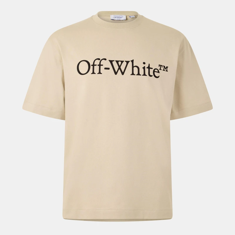 Image of Off White Mens Bkish Skate T-Shirt Brown/Black male XS