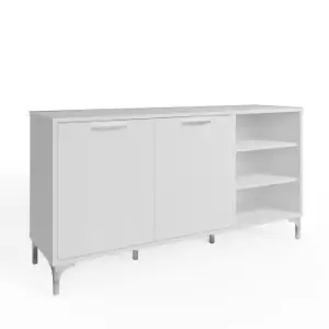 Image of Ouverte SMART LED Sideboard White