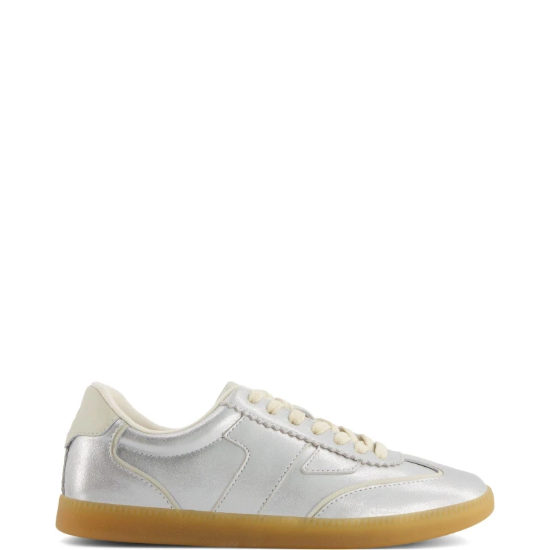 Image of TOMS Womens Collins Trainer in Silver Size: 8 Silver Female 8