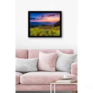 Image of SC0704 Multicolor Decorative Framed MDF Painting
