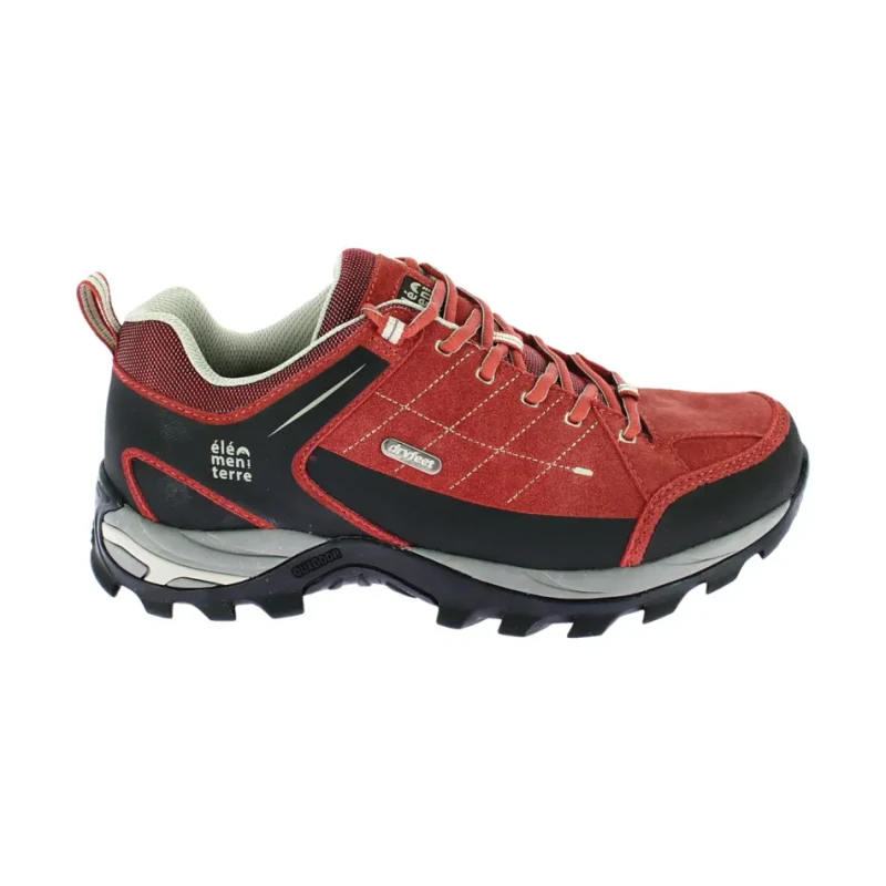 Image of Low-top hiking boots Elementerre Sonora Low EV Rouge Unisex 39