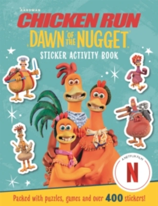 Image of Chicken Run Dawn of the Nugget: Sticker Activity Book Paperback / softback